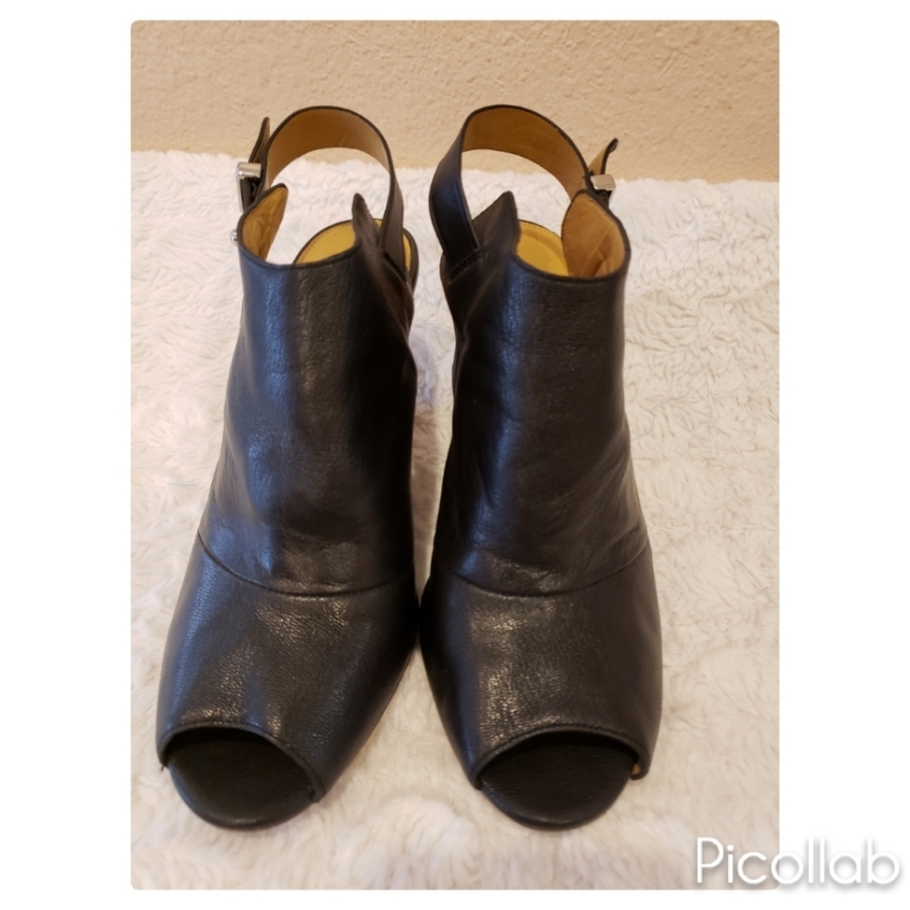Coach Lindsay Leather Wedge Sandals - Picture 3 of 9